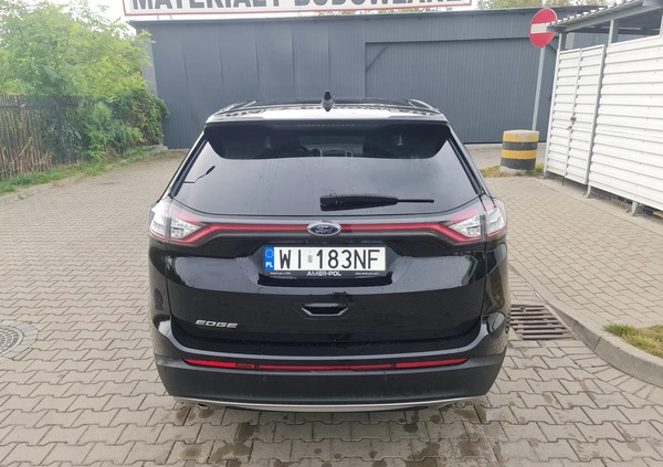 Ford EDGE cena 84900 przebieg: 130000, rok produkcji 2018 z Warszawa małe 191